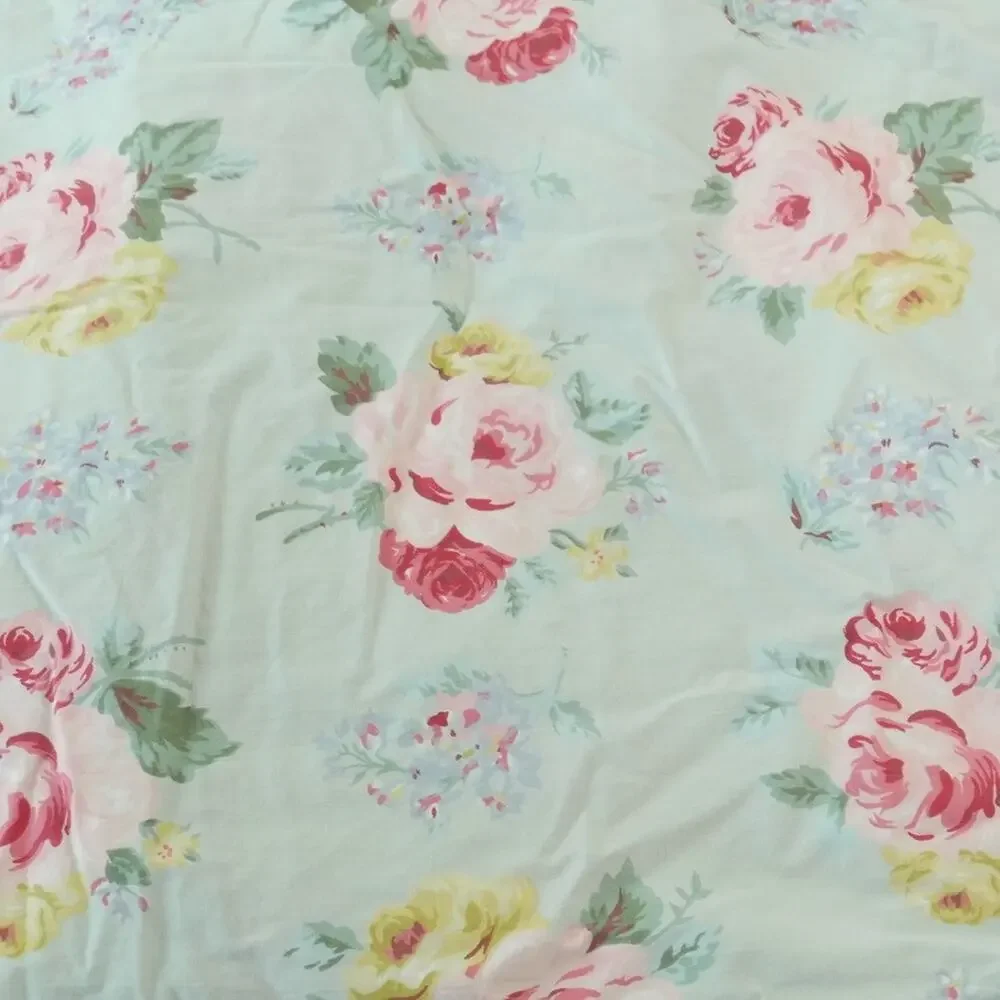 Ralph Lauren Cottage Lane Full Fitted Sheet BAD ELASTIC Cabbage Rose Vintage - Picture 8 of 8